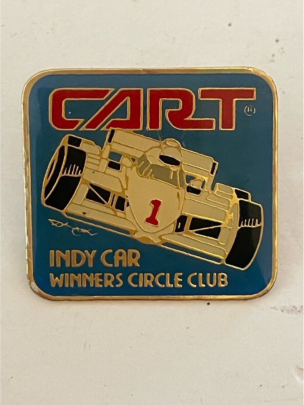 Cart Indy Car Winner's Circle Club Pin